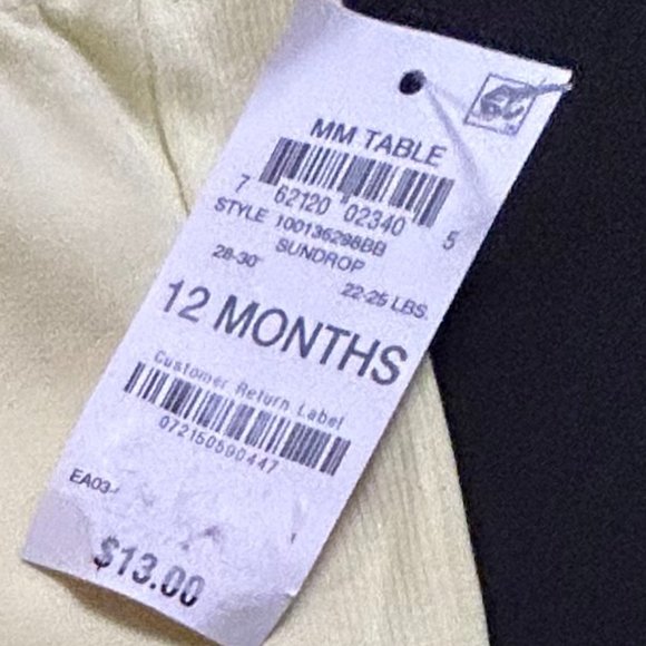 FIRST IMPRESSIONS UNISEX SUN DROP SET 12 MONTHS - Picture 7 of 7